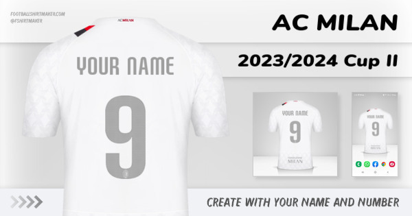 AC Milan 2023/2024 Cup II jersey