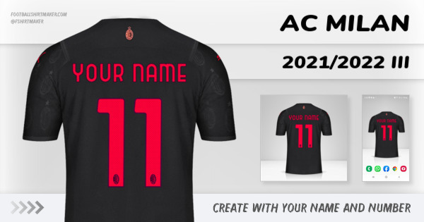 shirt AC Milan 2021/2022 III