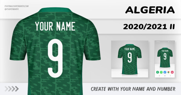 shirt Algeria 2020/2021 II