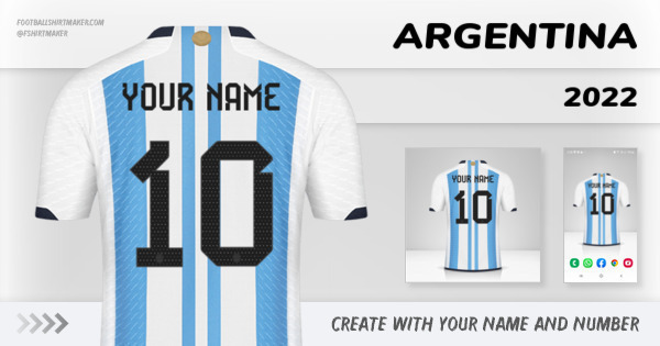 Qatar 2022: How does Argentina's new jersey look like after