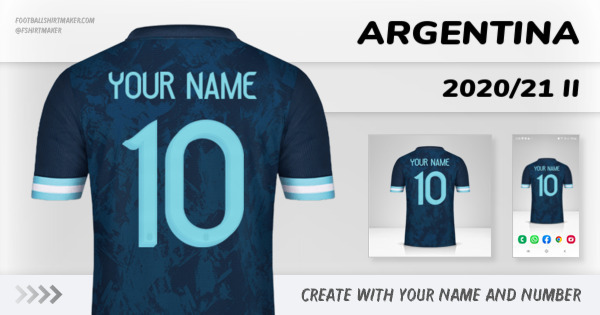 shirt Argentina 2020/21 II