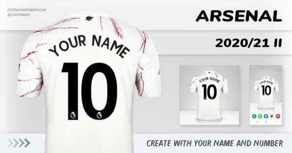 shirt Arsenal 2020/21 II
