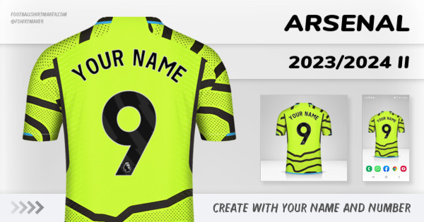 shirt Arsenal 2023/2024 II
