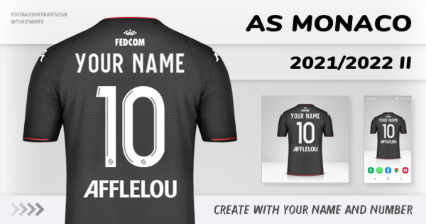 shirt As Monaco 2021/2022 II