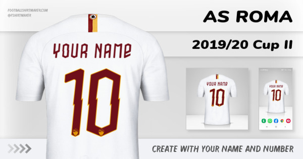 shirt AS Roma 2019/20 Cup II