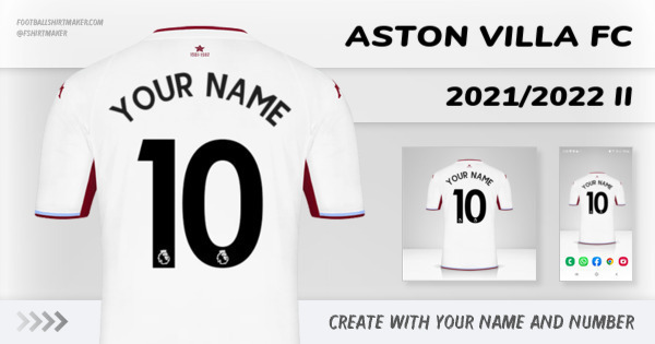 shirt Aston Villa FC 2021/2022 II