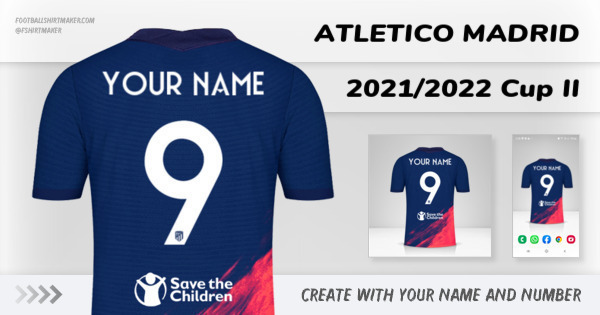 jersey Atletico Madrid 2021/2022 Cup II