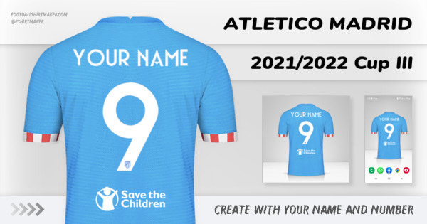jersey Atletico Madrid 2021/2022 Cup III