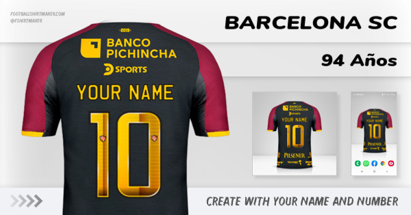 shirt Barcelona SC 94 Años