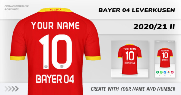 shirt Bayer 04 Leverkusen 2020/21 II