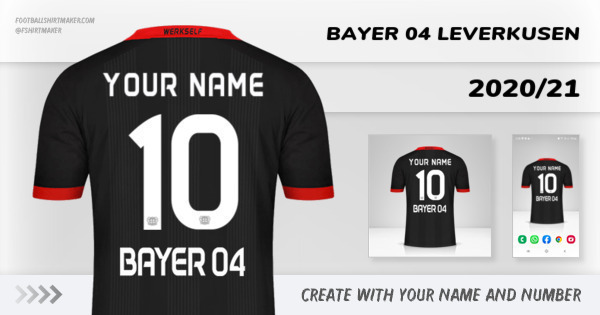 shirt Bayer 04 Leverkusen 2020/21