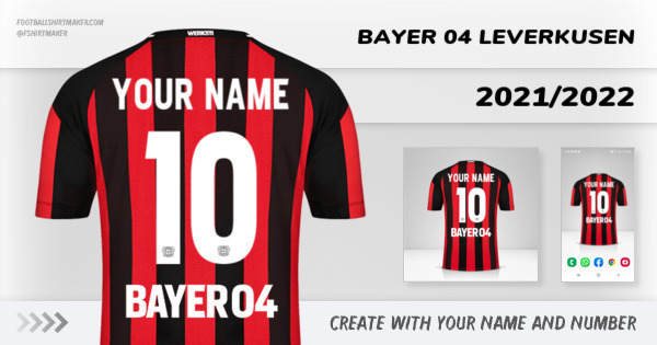 shirt Bayer 04 Leverkusen 2021/2022