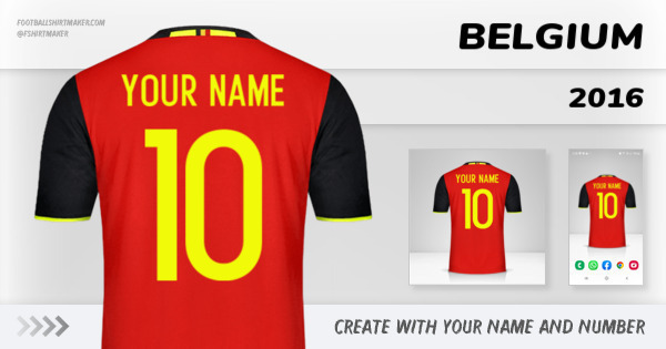 shirt Belgium 2016