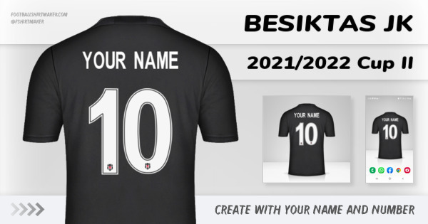 shirt Besiktas JK 2021/2022 Cup II