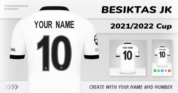 shirt Besiktas JK 2021/2022 Cup