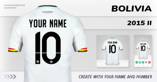 shirt Bolivia 2015 II