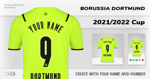 shirt Borussia Dortmund 2021/2022 Cup