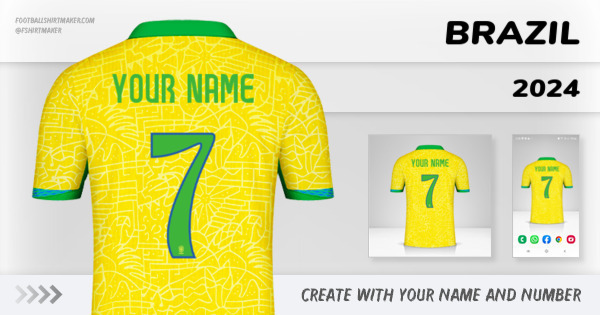 Brazil 2024 jersey