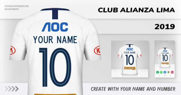 shirt Club Alianza Lima 2019