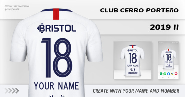 jersey Club Cerro Porteño 2019 II