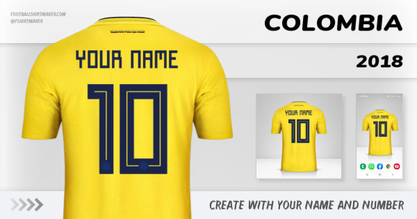 jersey Colombia 2018