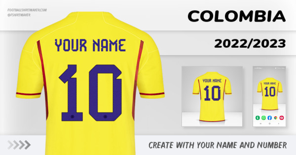 jersey Colombia 2022/2023