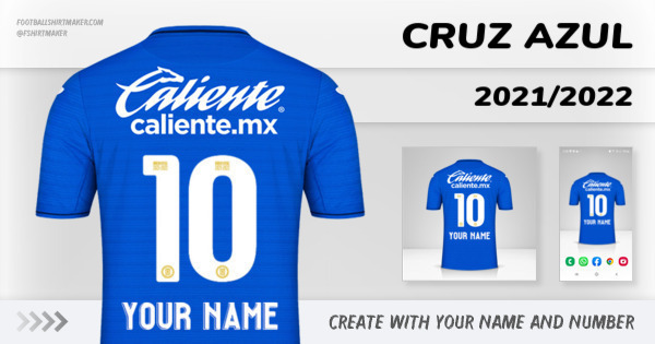 jersey Cruz Azul 2021/2022