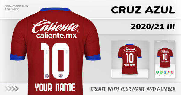 shirt Cruz Azul 2020/21 III