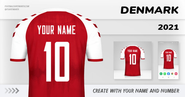 shirt Denmark 2021