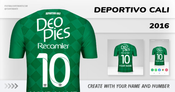 shirt Deportivo Cali 2016