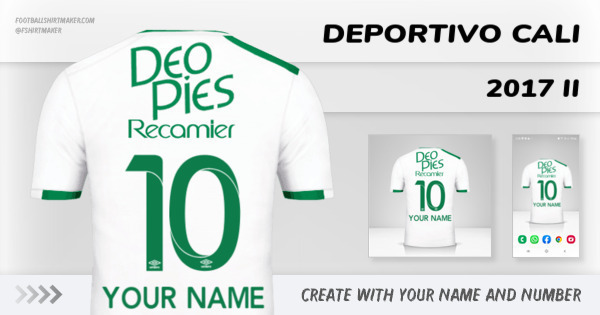 shirt Deportivo Cali 2017 II