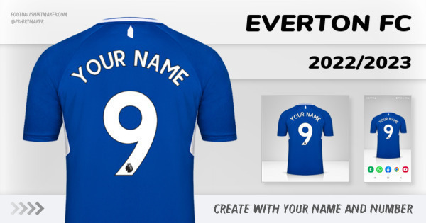 shirt Everton FC 2022/2023