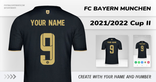 Fc Bayern Munchen Cup Ii Jersey Create Jersey With Your Name