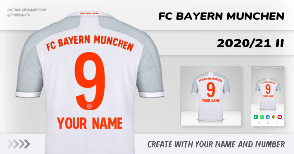 shirt FC Bayern Munchen 2020/21 II