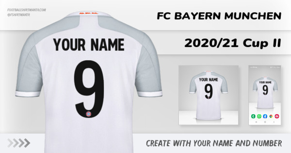 shirt FC Bayern Munchen 2020/21 Cup II