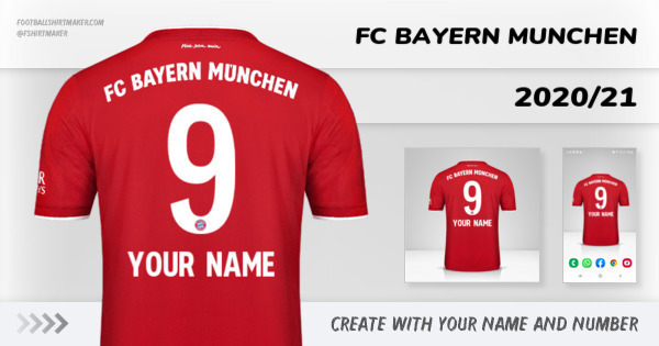 shirt FC Bayern Munchen 2020/21