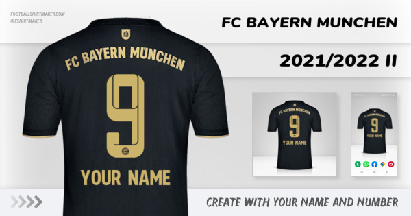 shirt FC Bayern Munchen 2021/2022 II