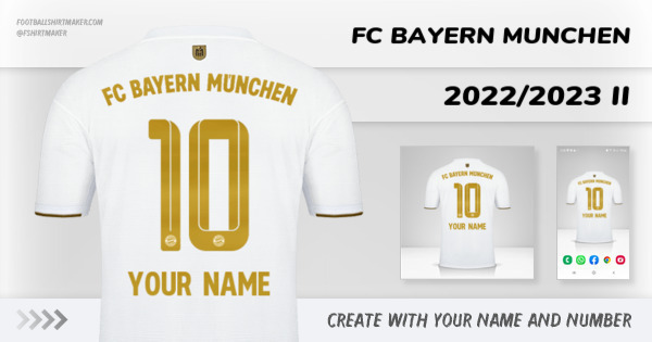 shirt FC Bayern Munchen 2022/2023 II