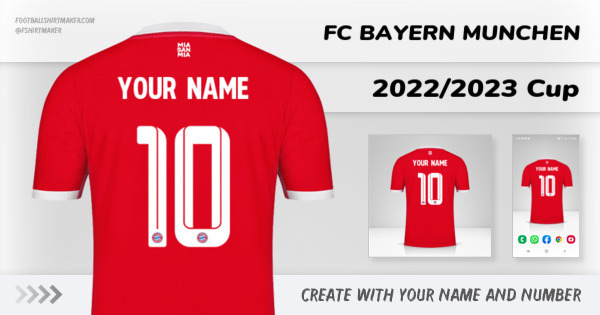 shirt FC Bayern Munchen 2022/2023 Cup