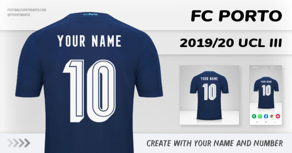 shirt FC Porto 2019/20 UCL III