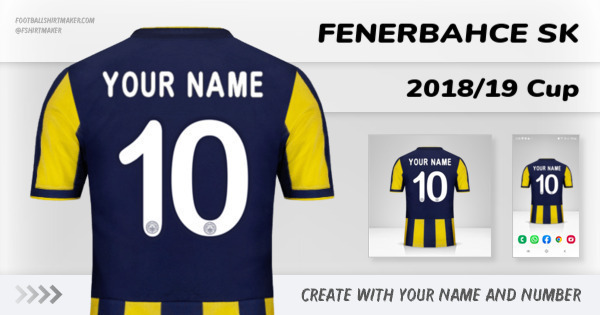 shirt Fenerbahce SK 2018/19 Cup