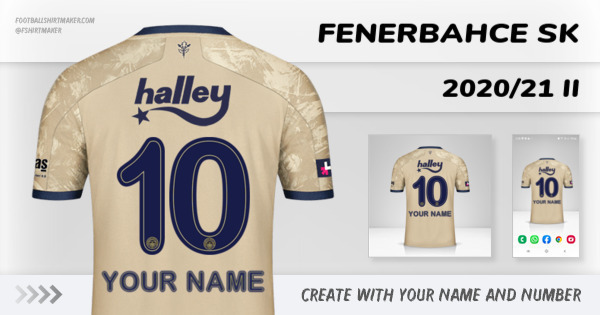 shirt Fenerbahce SK 2020/21 II