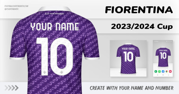 jersey Fiorentina 2023/2024 Cup