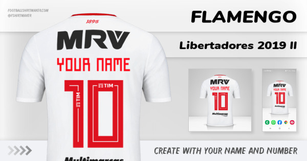 shirt Flamengo Libertadores 2019 II