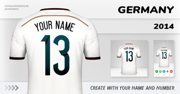 shirt Germany 2014