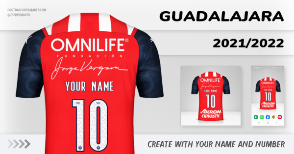 jersey Guadalajara 2021/2022