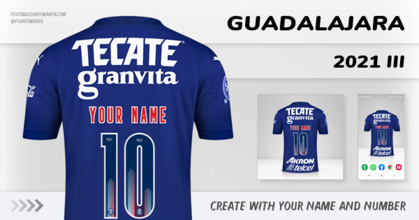 jersey Guadalajara 2021 III