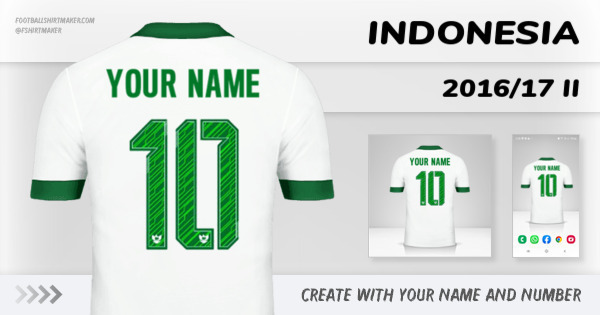shirt Indonesia 2016/17 II