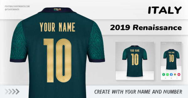 shirt Italy 2019 Renaissance
