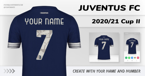 shirt Juventus FC 2020/21 Cup II